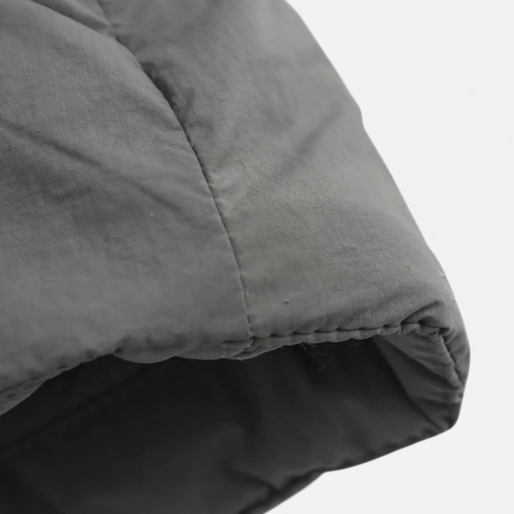 FEMUREA | Women’s Wrap Puffer Jacket – Quilted Tie-Waist Design