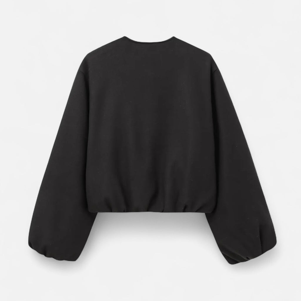 FEMUREA | Women’s Soft Jacket – Vintage Bomber Sophistication