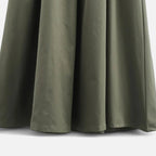 FEMUREA | Women’s Pleated Maxi Dress – Sleeveless Zip Design