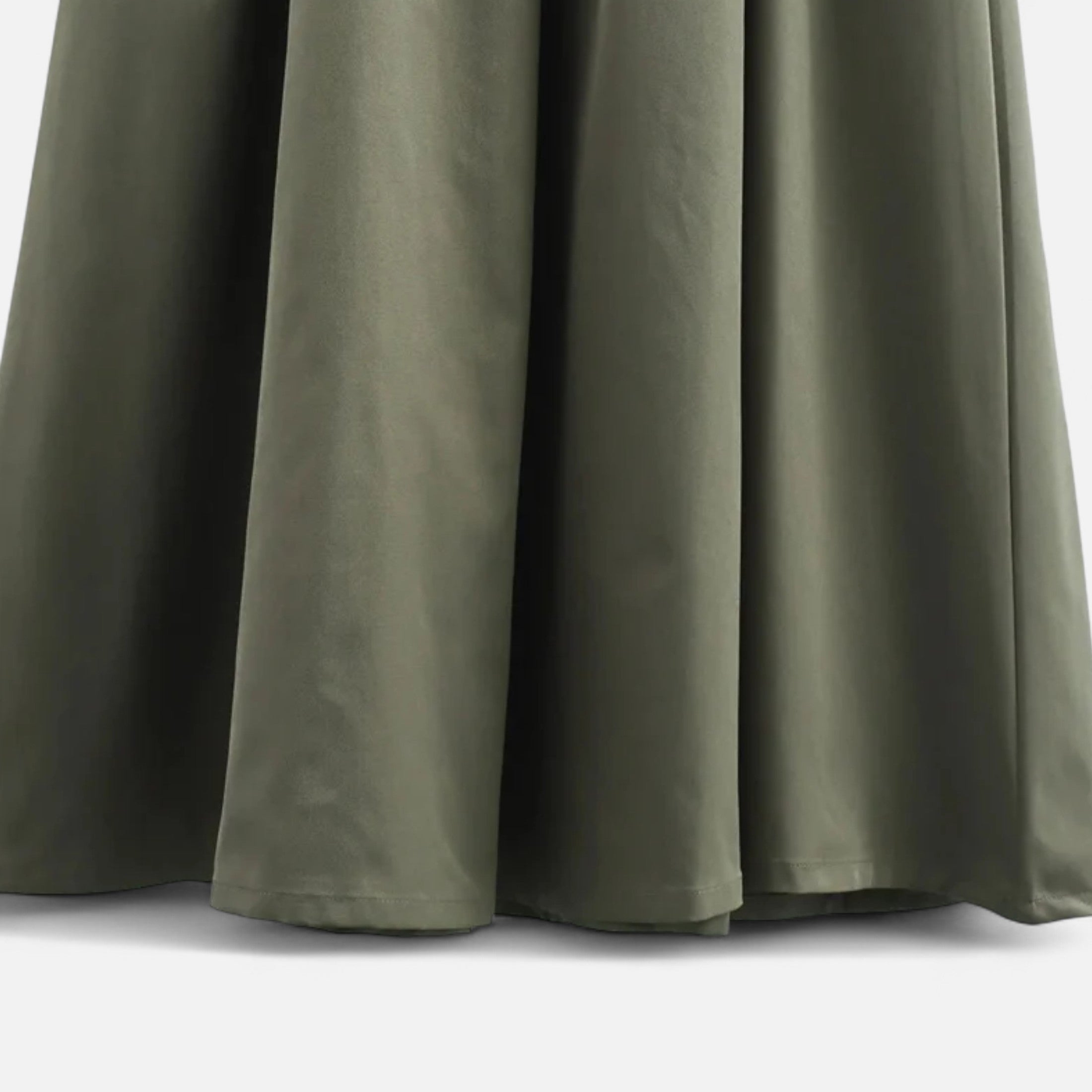 FEMUREA | Women’s Pleated Maxi Dress – Sleeveless Zip Design