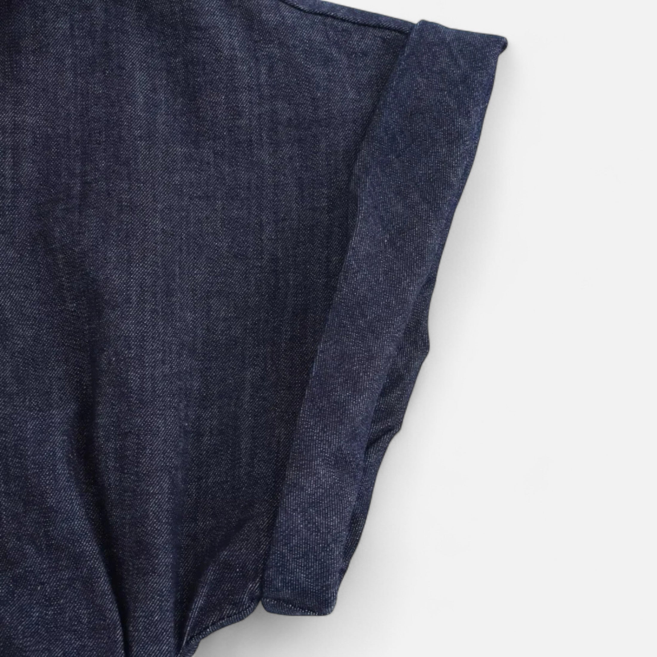 FEMUREA | Women’s Denim Midi Dress – Button-Up Tailored Fit