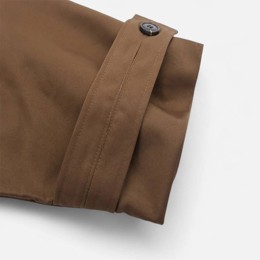 FEMUREA | Women’s Hooded Jacket – Vintage Single-Breasted Elegance