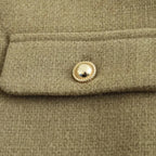 FEMUREA | Women’s Cropped Tweed Jacket – Vintage Refined Elegance