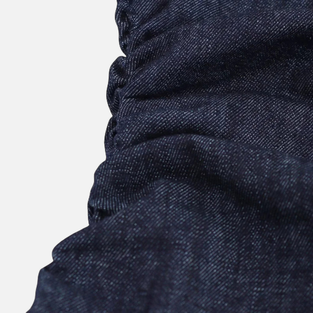 FEMUREA | Women’s Denim Midi Dress – Button-Up Tailored Fit