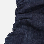 FEMUREA | Women’s Denim Midi Dress – Button-Up Tailored Fit