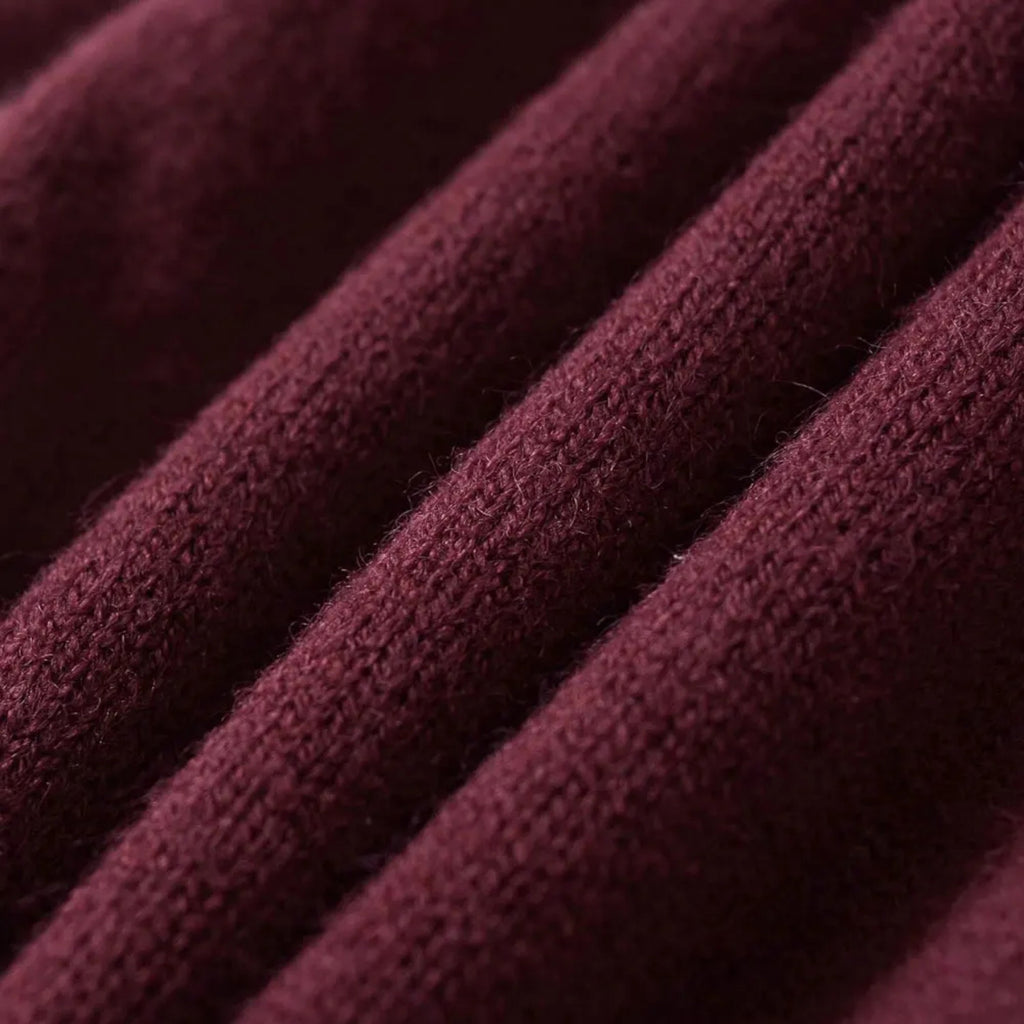 FEMUREA | Women’s Knitted Cardigan – Ruffled Button-Up Elegance