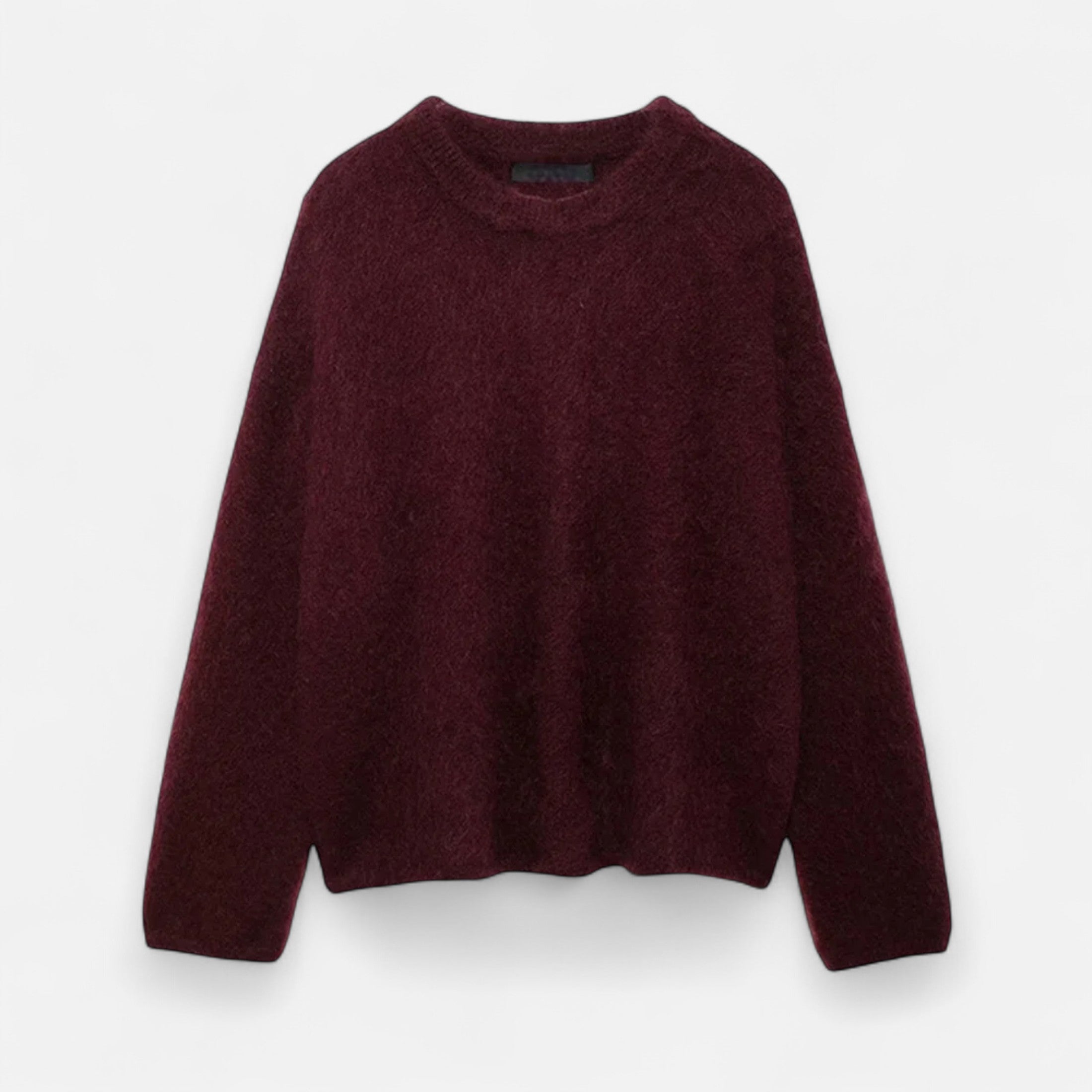 FEMUREA | Women’s Knitted Jumper – Round Neck Timeless Elegance