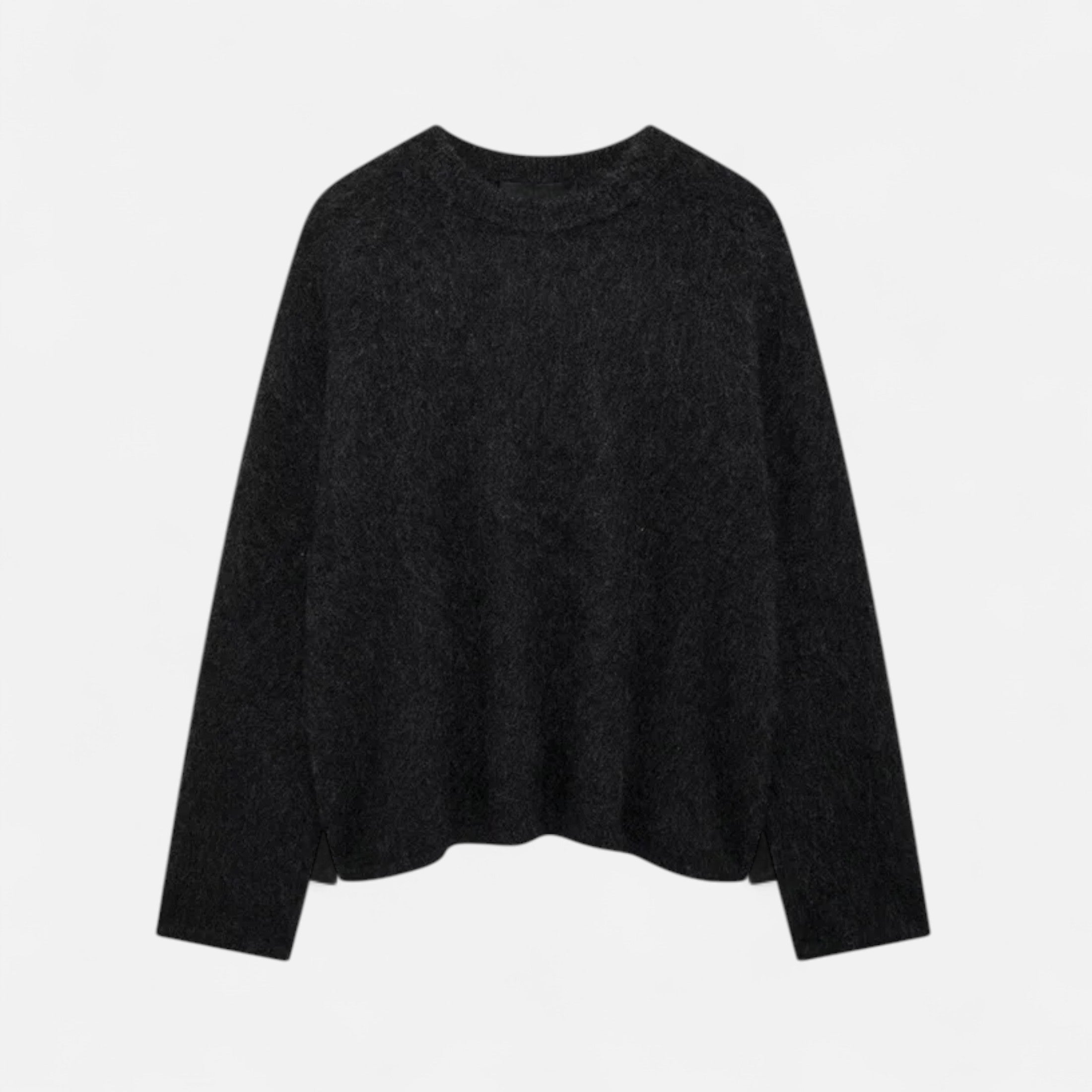 FEMUREA | Women’s Knitted Jumper – Round Neck Timeless Elegance