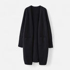 FEMUREA | Women’s Long Knit Cardigan – Classic Layering Piece