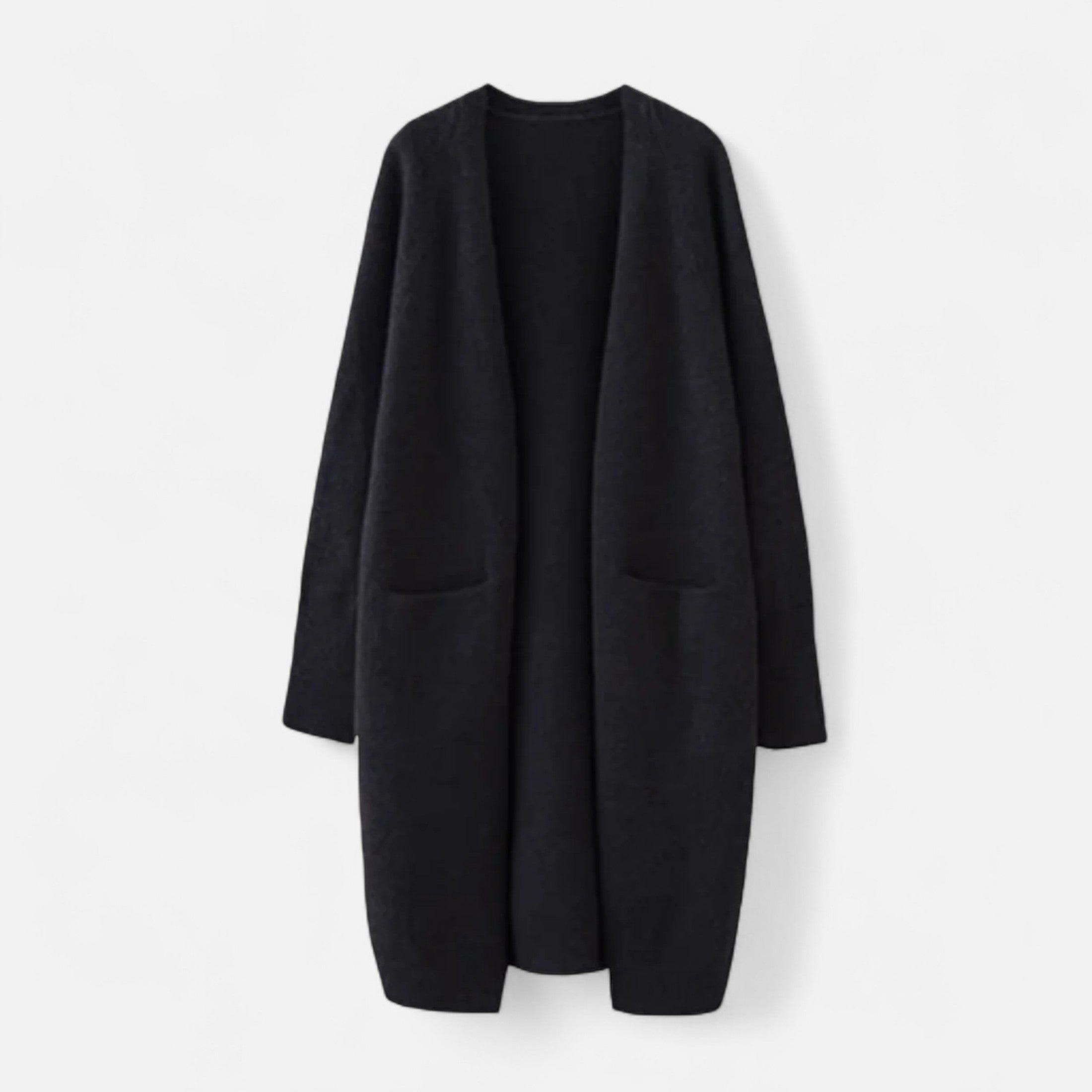 FEMUREA | Women’s Long Knit Cardigan – Classic Layering Piece