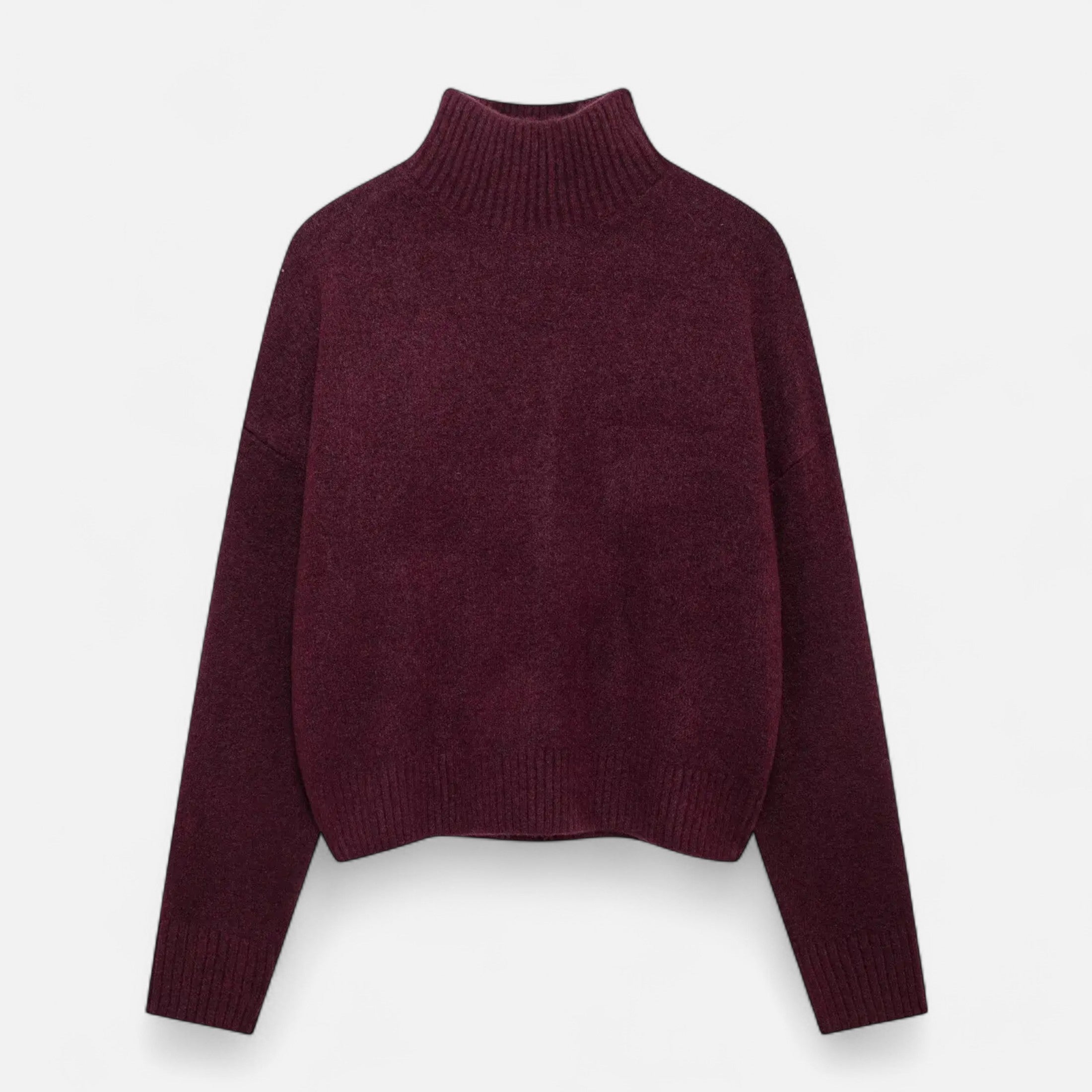 FEMUREA | Women’s Loose Turtleneck Sweater – Timeless Sophistication