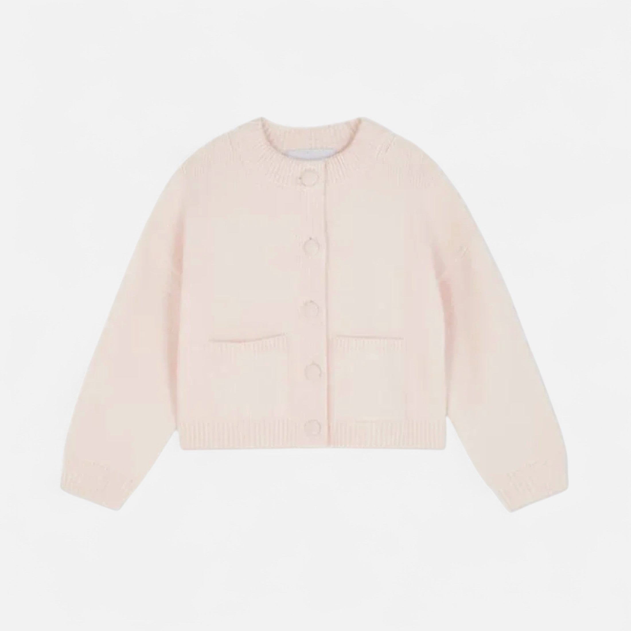 FEMUREA | Women’s Knitted Cardigan – Button-Up with Pockets