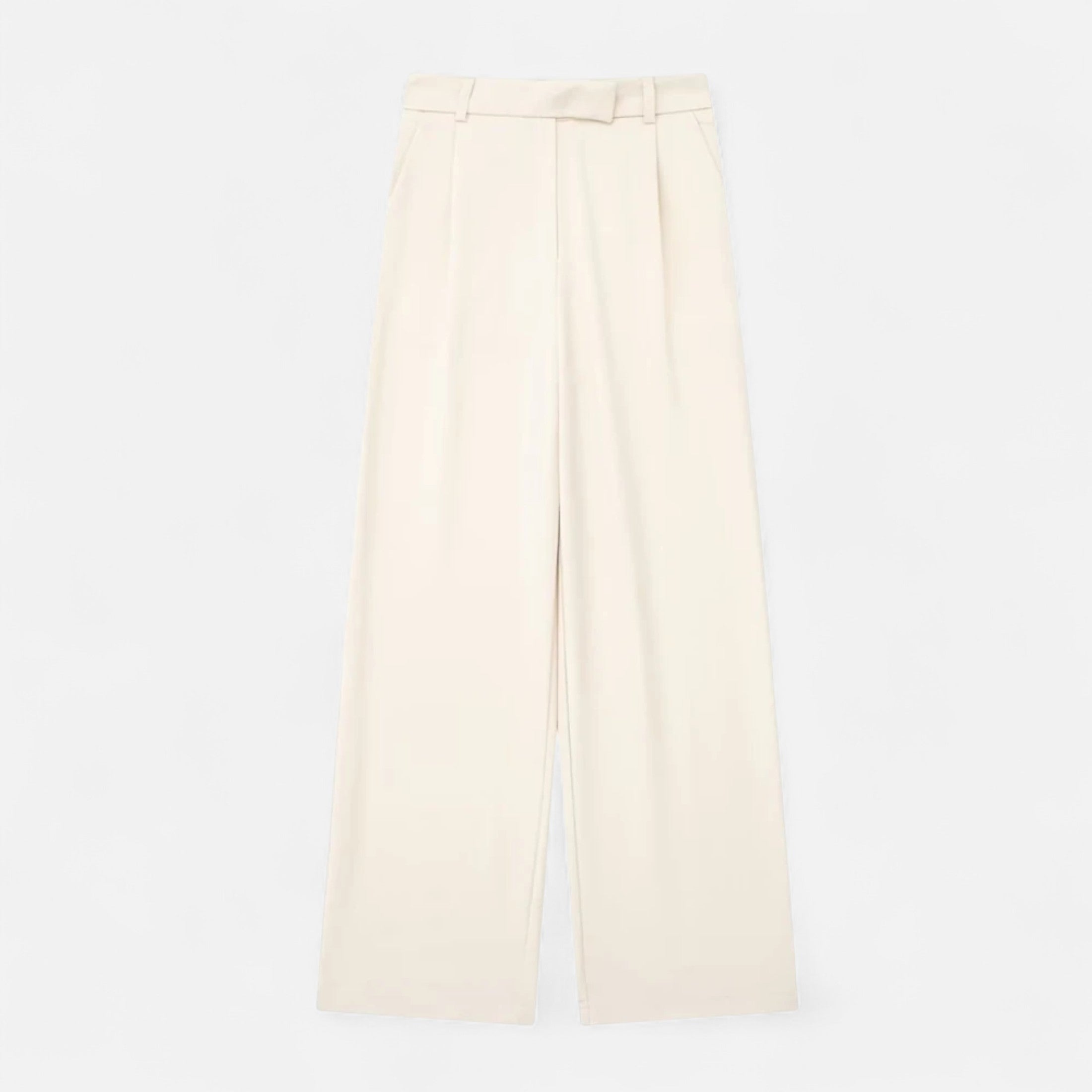FEMUREA | Women’s Wide-Leg Trousers – Vintage High-Waisted Elegance