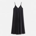 Femurea | Women’s Satin Maxi Dress – Backless Slip Design