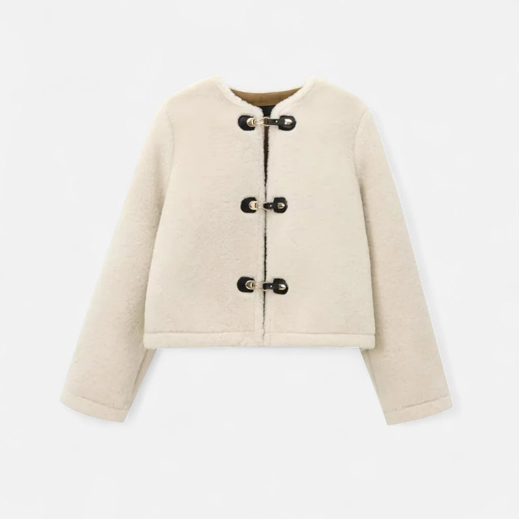 FEMUREA | Women’s Faux Fur Jacket – Luxury Elegant Design