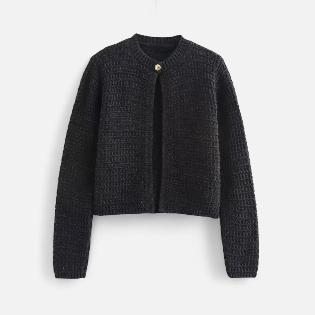 FEMUREA | Women’s Knitted Cardigan – Classic Button-Up Elegance