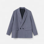 FEMUREA | Women’s Loose Blazer – Notched Collar Heritage Style