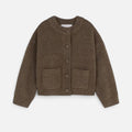 Femurea | Women’s Knitted Cardigan – Button-Up with Pockets