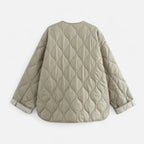 FEMUREA | Women’s Vintage Jacket – Curled Edge Elegance