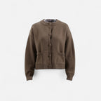 FEMUREA | Women’s Knitted Cardigan – Button-Up with Pockets