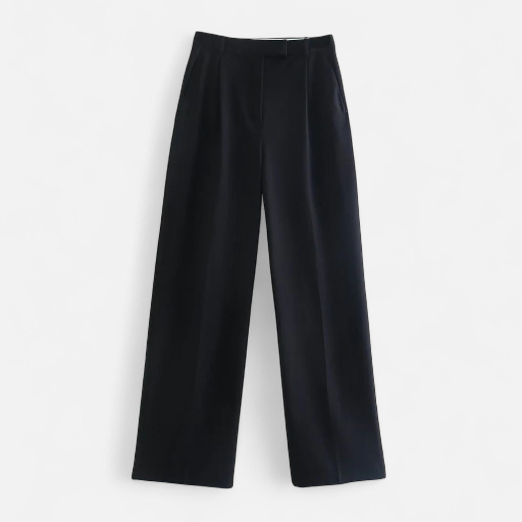 FEMUREA | Women’s Wide-Leg Trousers – Vintage High-Waisted Elegance