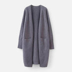 FEMUREA | Women’s Long Knit Cardigan – Classic Layering Piece