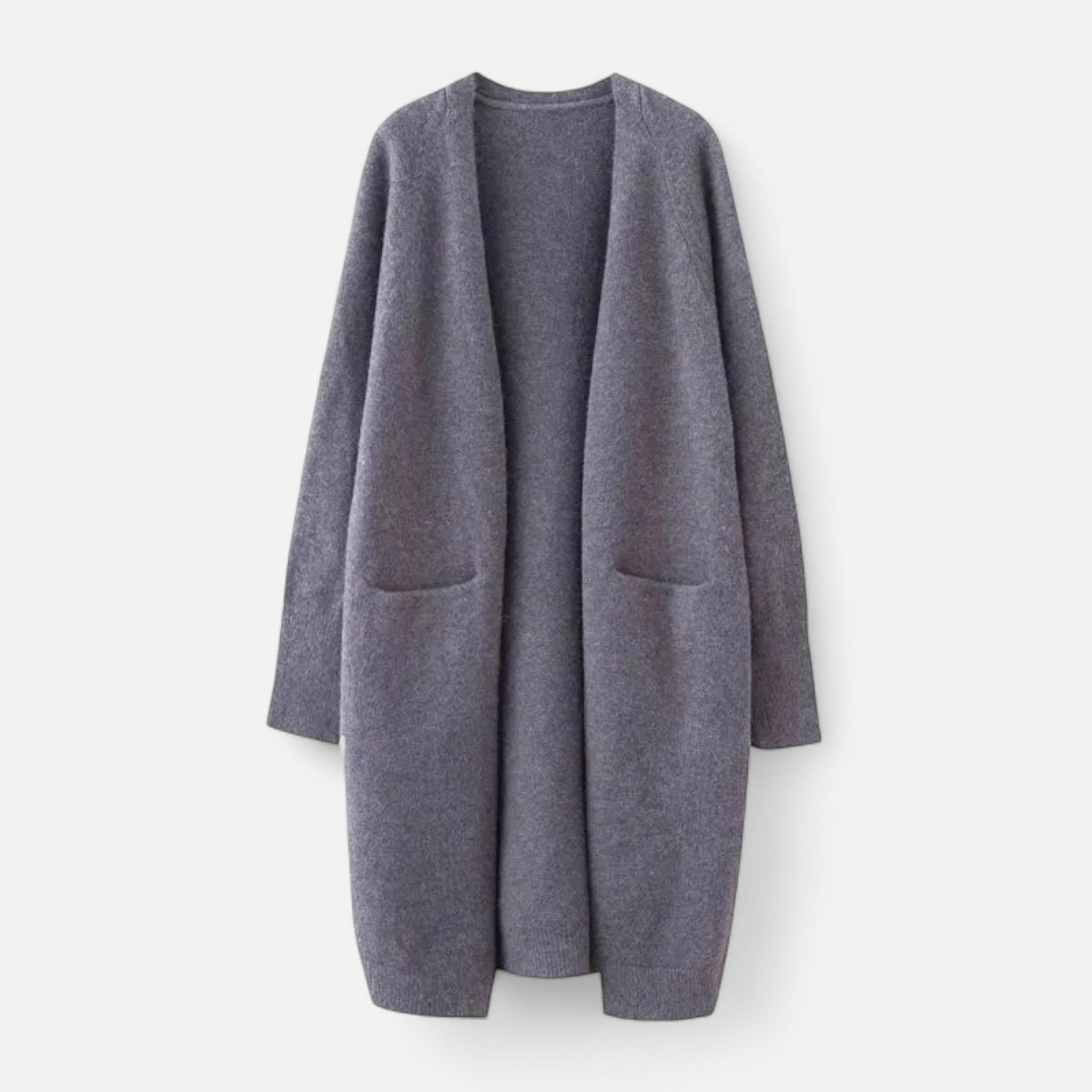 FEMUREA | Women’s Long Knit Cardigan – Classic Layering Piece