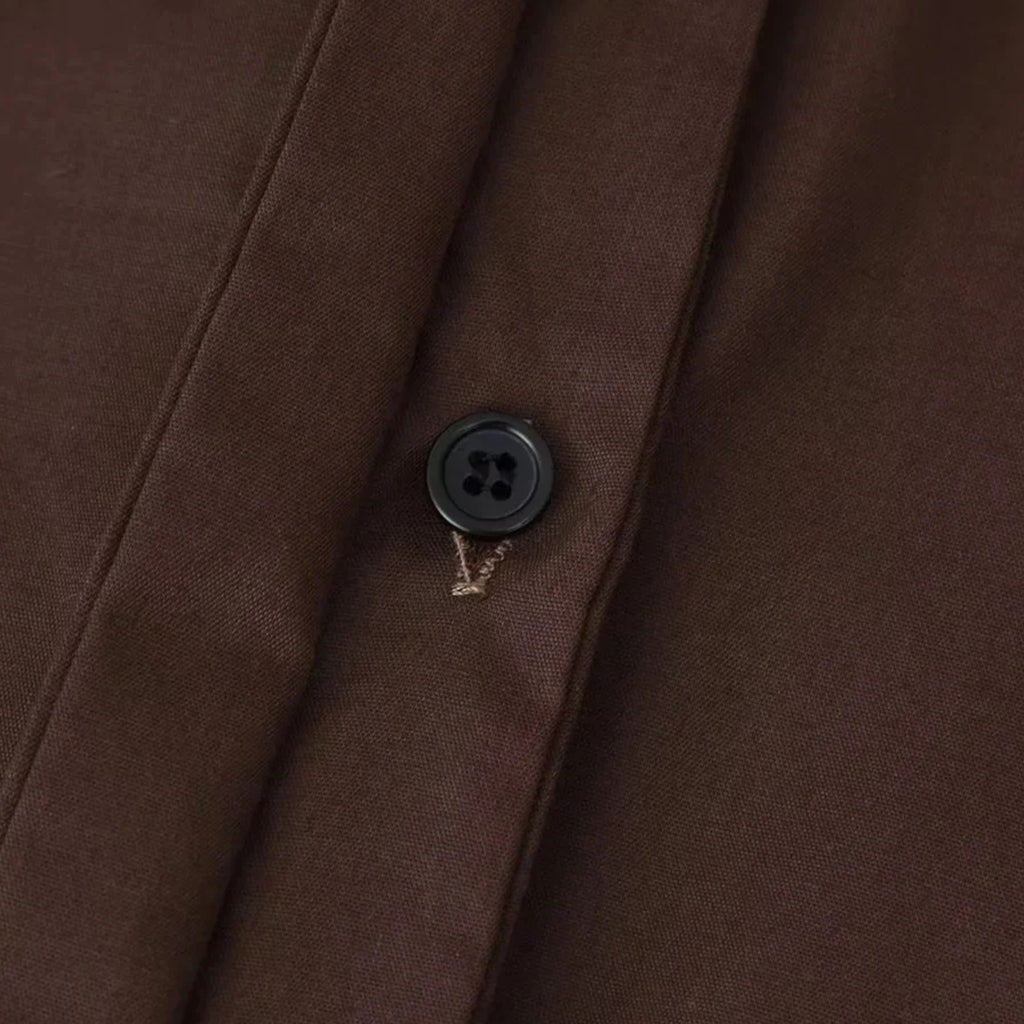 FEMUREA | Women’s V-Neck Midi Dress – Draped Wrap Silhouette