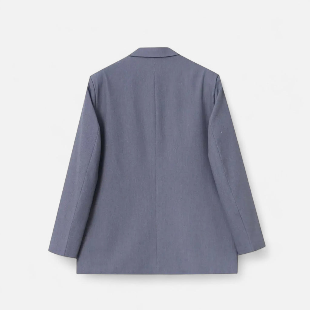 FEMUREA | Women’s Loose Blazer – Notched Collar Heritage Style