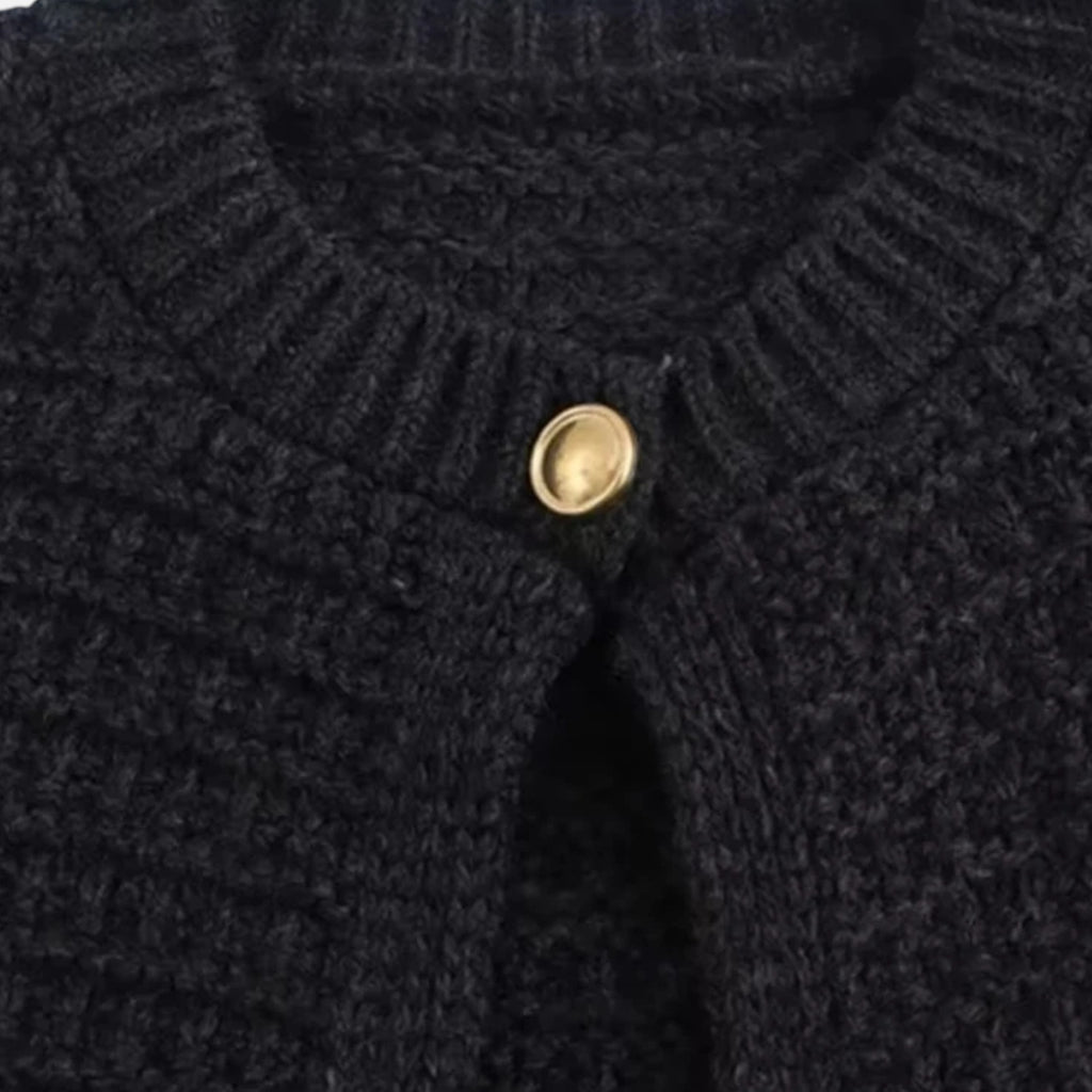 FEMUREA | Women’s Knitted Cardigan – Classic Button-Up Elegance