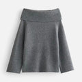 Femurea | Women’s Off-Shoulder Sweater – Refined Knit Design