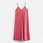 FEMUREA | Women’s Satin Maxi Dress – Backless Slip Design