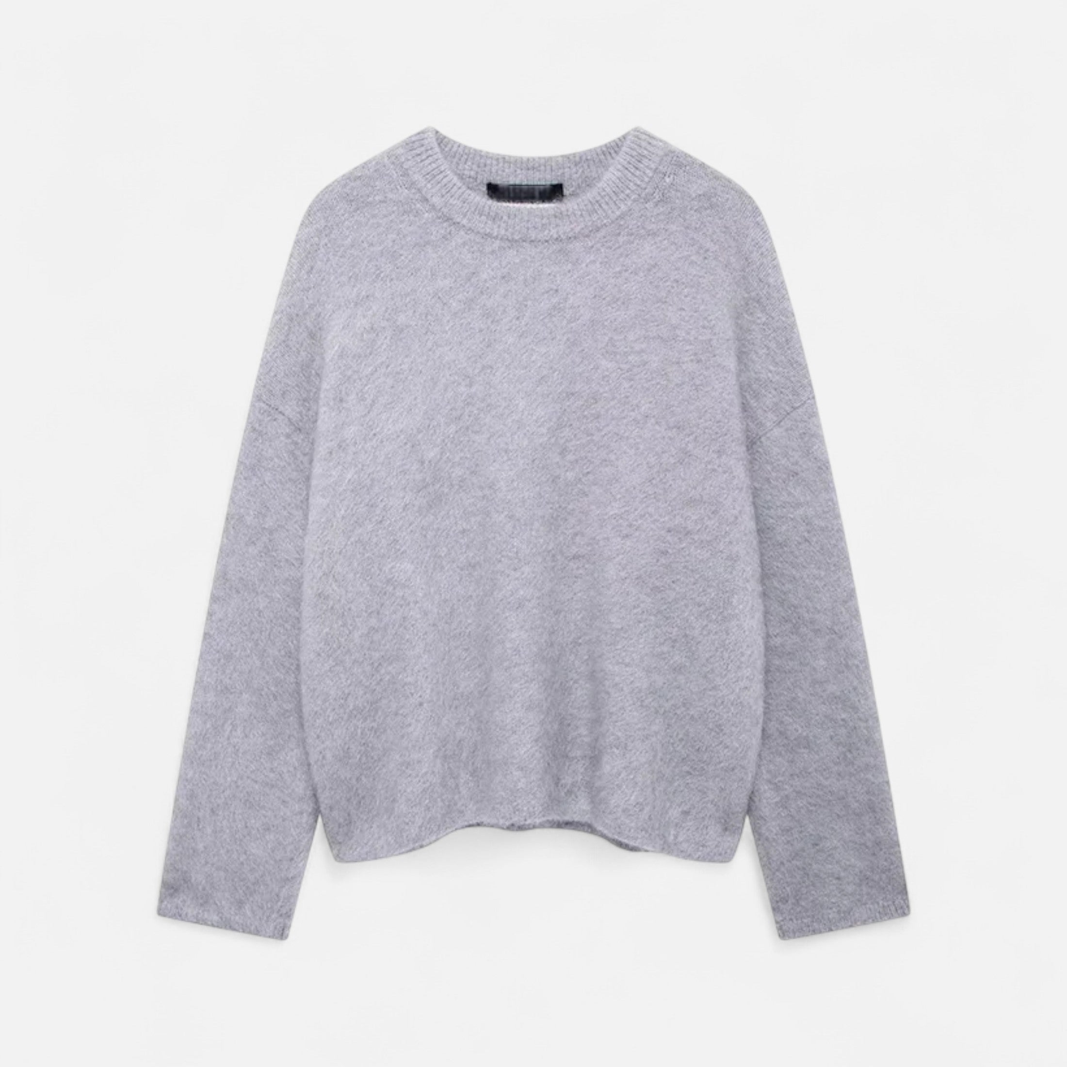 FEMUREA | Women’s Knitted Jumper – Round Neck Timeless Elegance