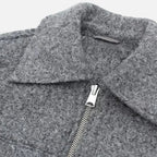 FEMUREA | Women’s Vintage Jacket – Zipped Elegance with Pockets