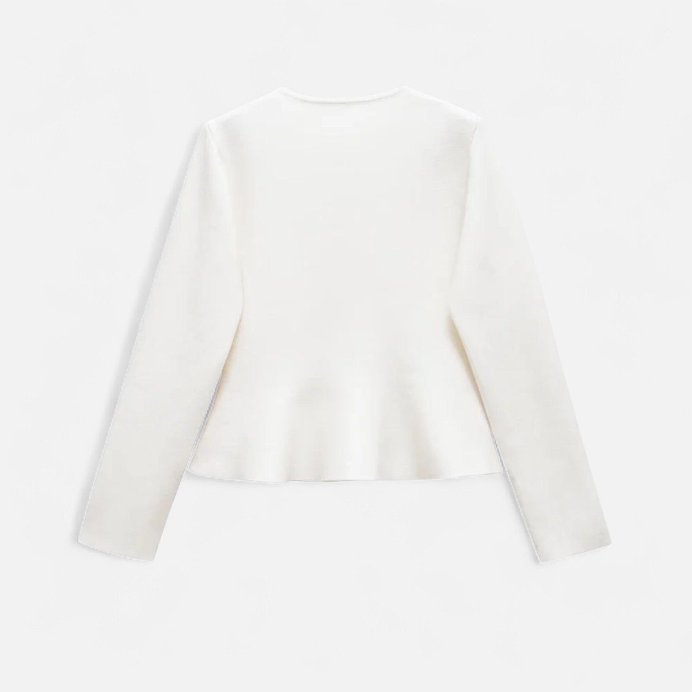 FEMUREA | Women’s Knitted Cardigan – Short Fitted Button-Up