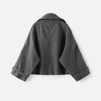 FEMUREA | Women’s Wool Jacket – Stand-Collar Timeless Elegance