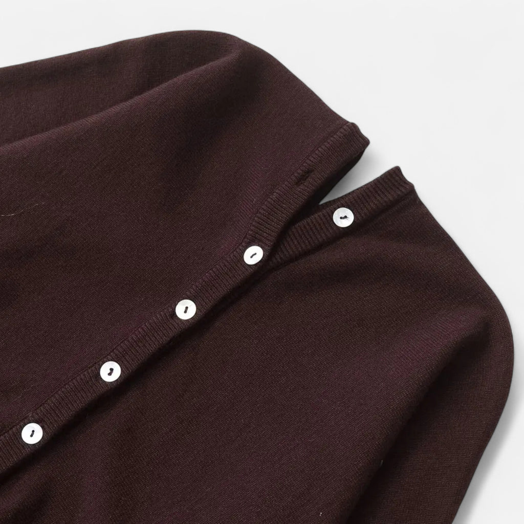 FEMUREA | Women’s Knit Cardigan – Classic V-Neck Design