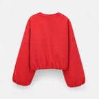 FEMUREA | Women’s Soft Jacket – Vintage Bomber Sophistication