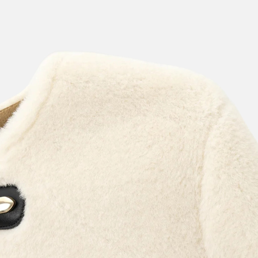 FEMUREA | Women’s Faux Fur Jacket – Luxury Elegant Design