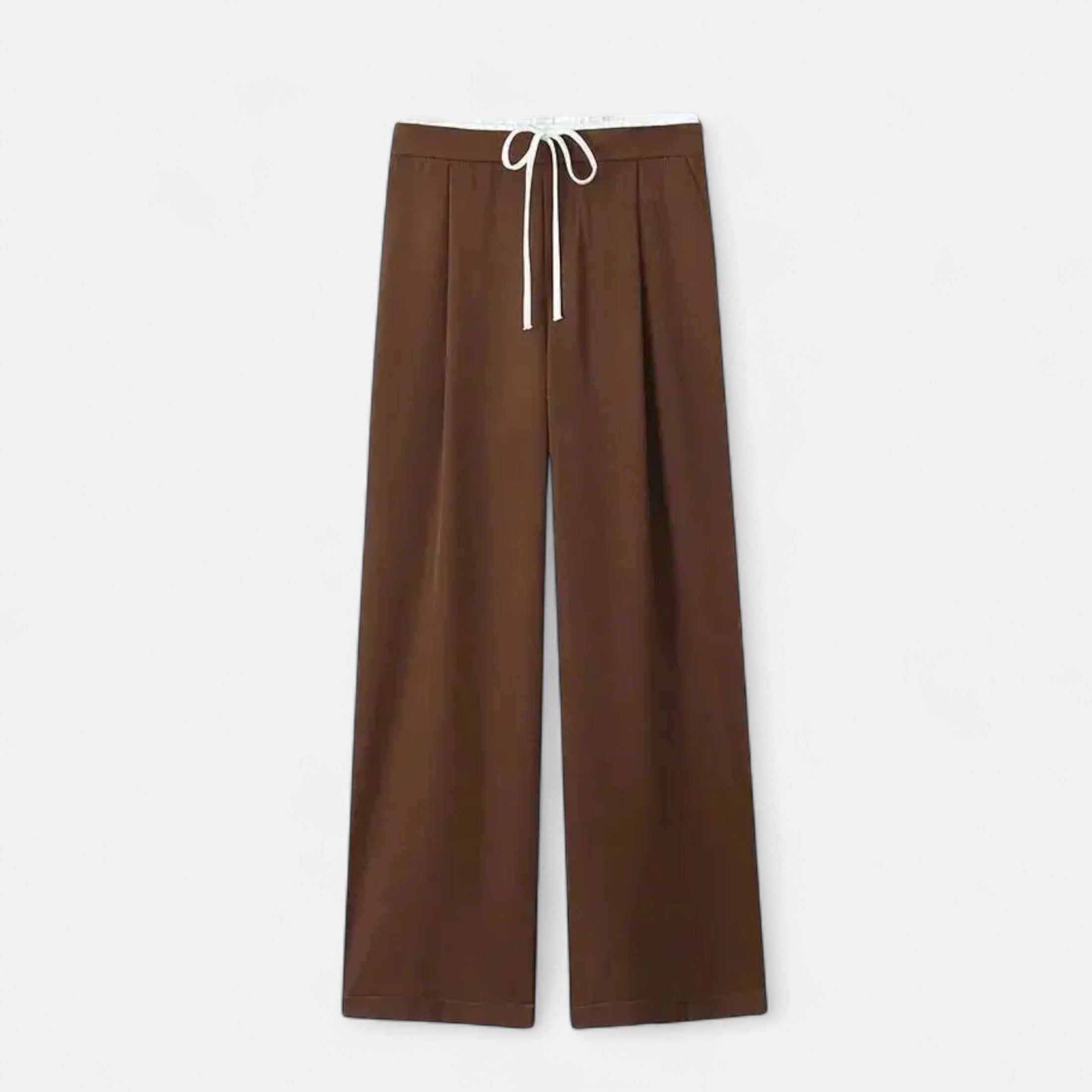 FEMUREA | Women’s Wide-Leg Trousers – High-Waist Elegant Design