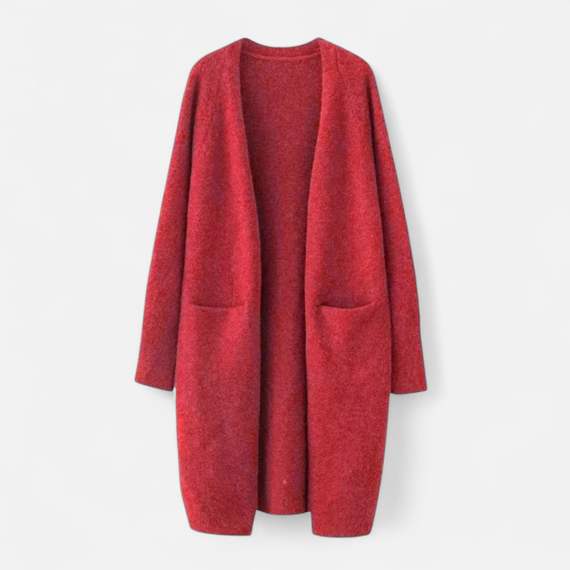 FEMUREA | Women’s Long Knit Cardigan – Classic Layering Piece