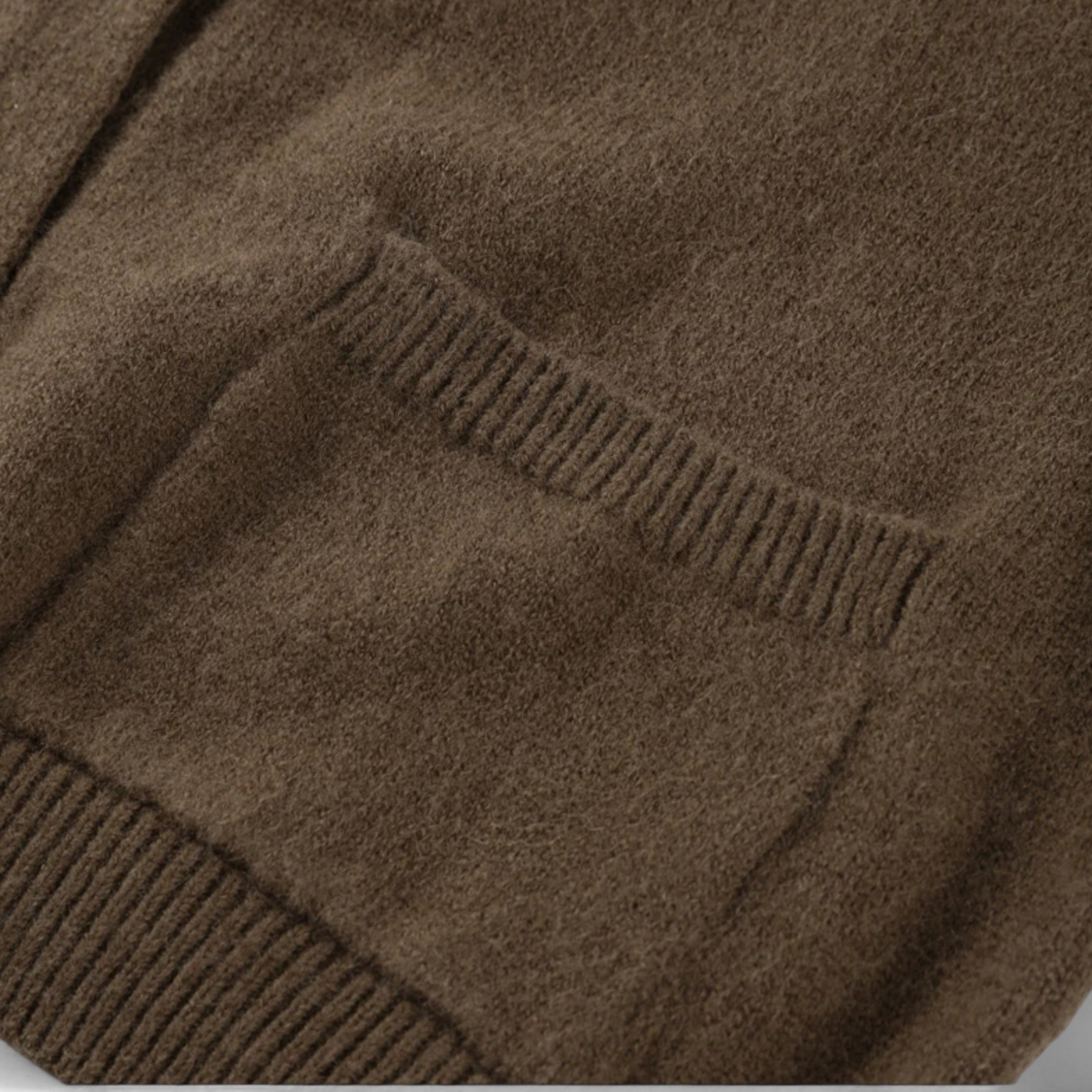 FEMUREA | Women’s Knitted Cardigan – Button-Up with Pockets