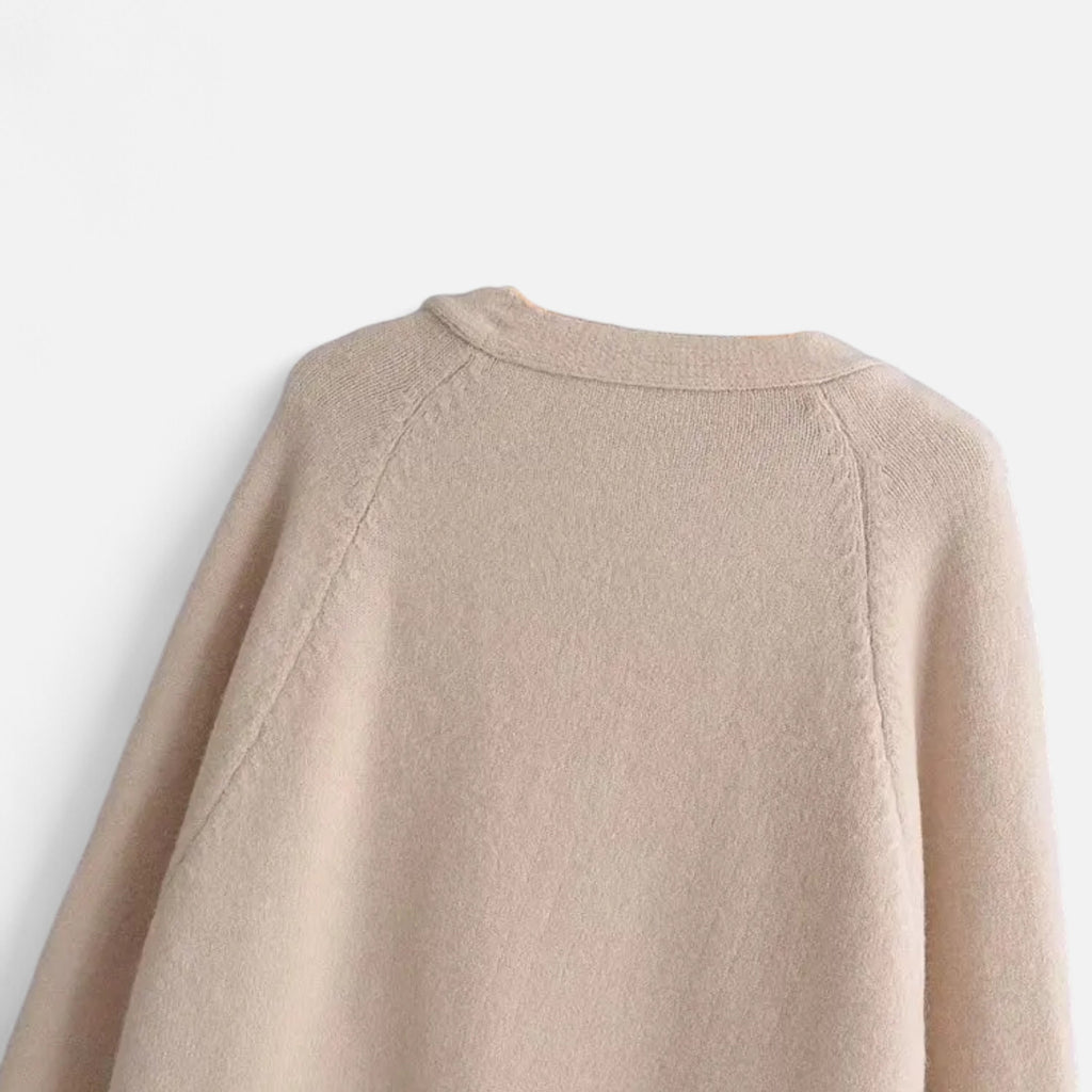 FEMUREA | Women’s Long Knit Cardigan – Classic Layering Piece