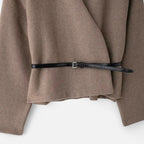 FEMUREA | Women’s Belted Knit Cardigan – Soft Wrap Design