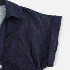 FEMUREA | Women’s Denim Midi Dress – Button-Up Tailored Fit