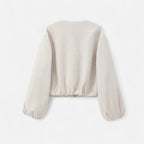 FEMUREA | Women’s Soft Jacket – Vintage Bomber Sophistication