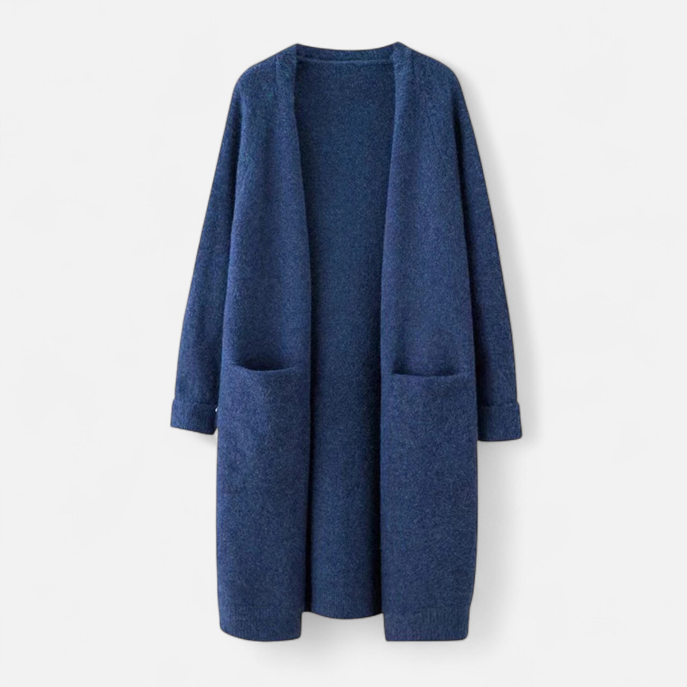 FEMUREA | Women’s Long Knit Cardigan – Classic Layering Piece