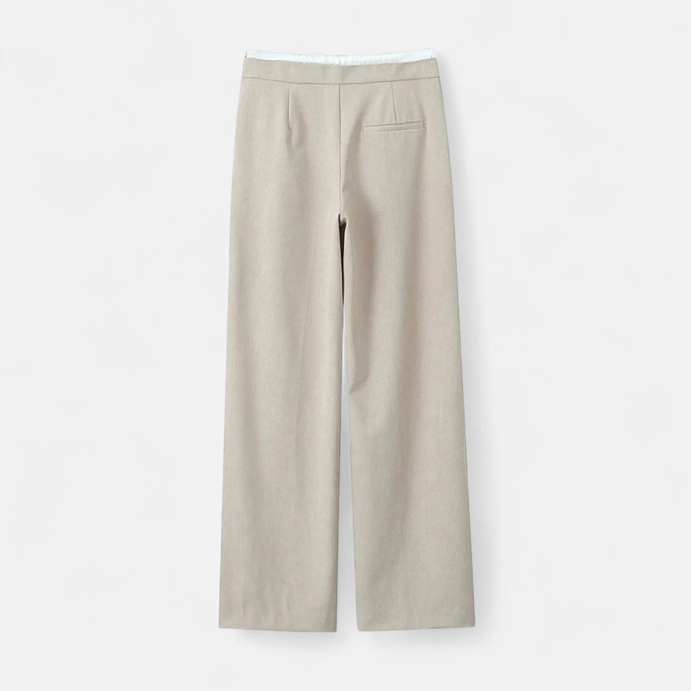 FEMUREA | Women’s Wide-Leg Trousers – High-Waist Elegant Design