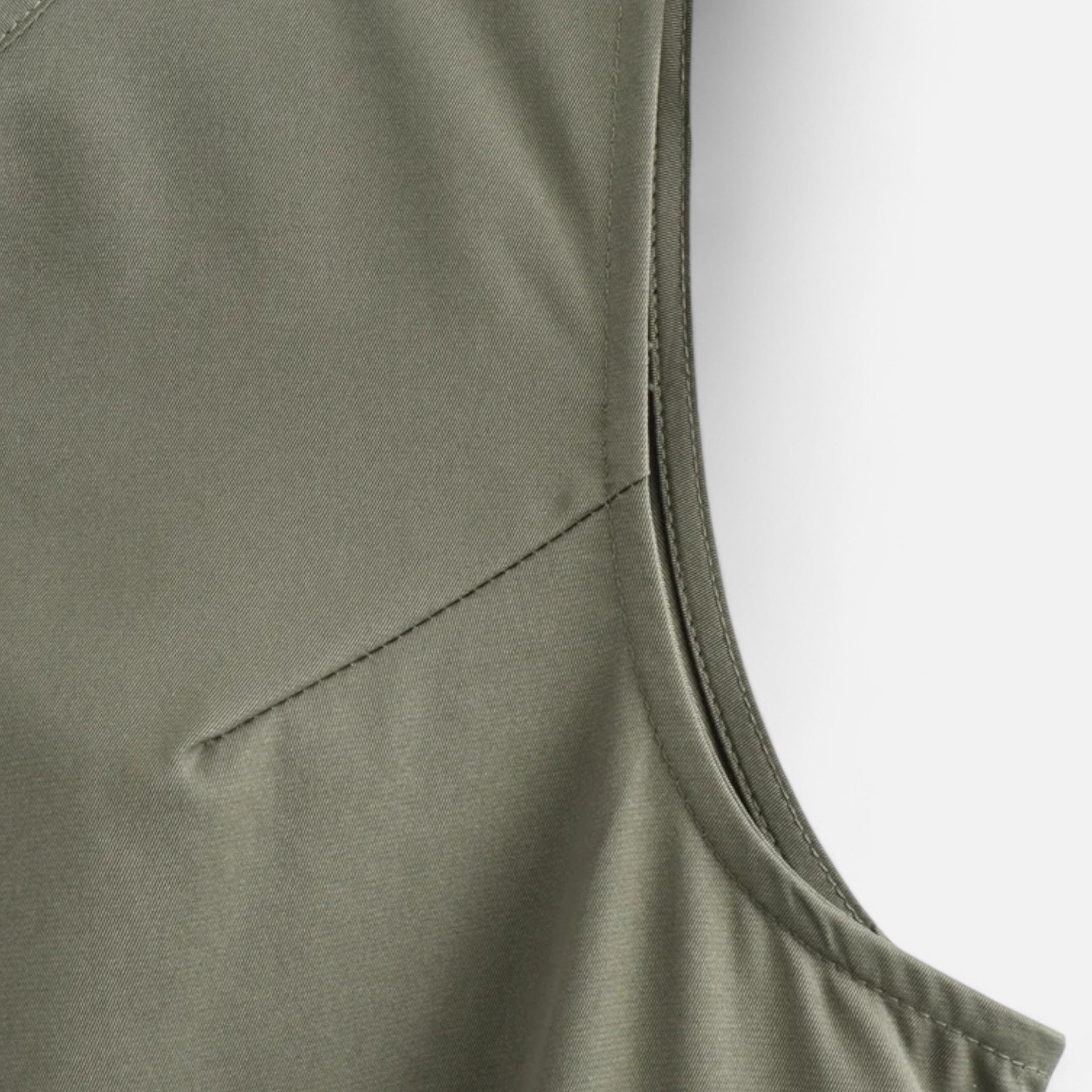 FEMUREA | Women’s Pleated Maxi Dress – Sleeveless Zip Design