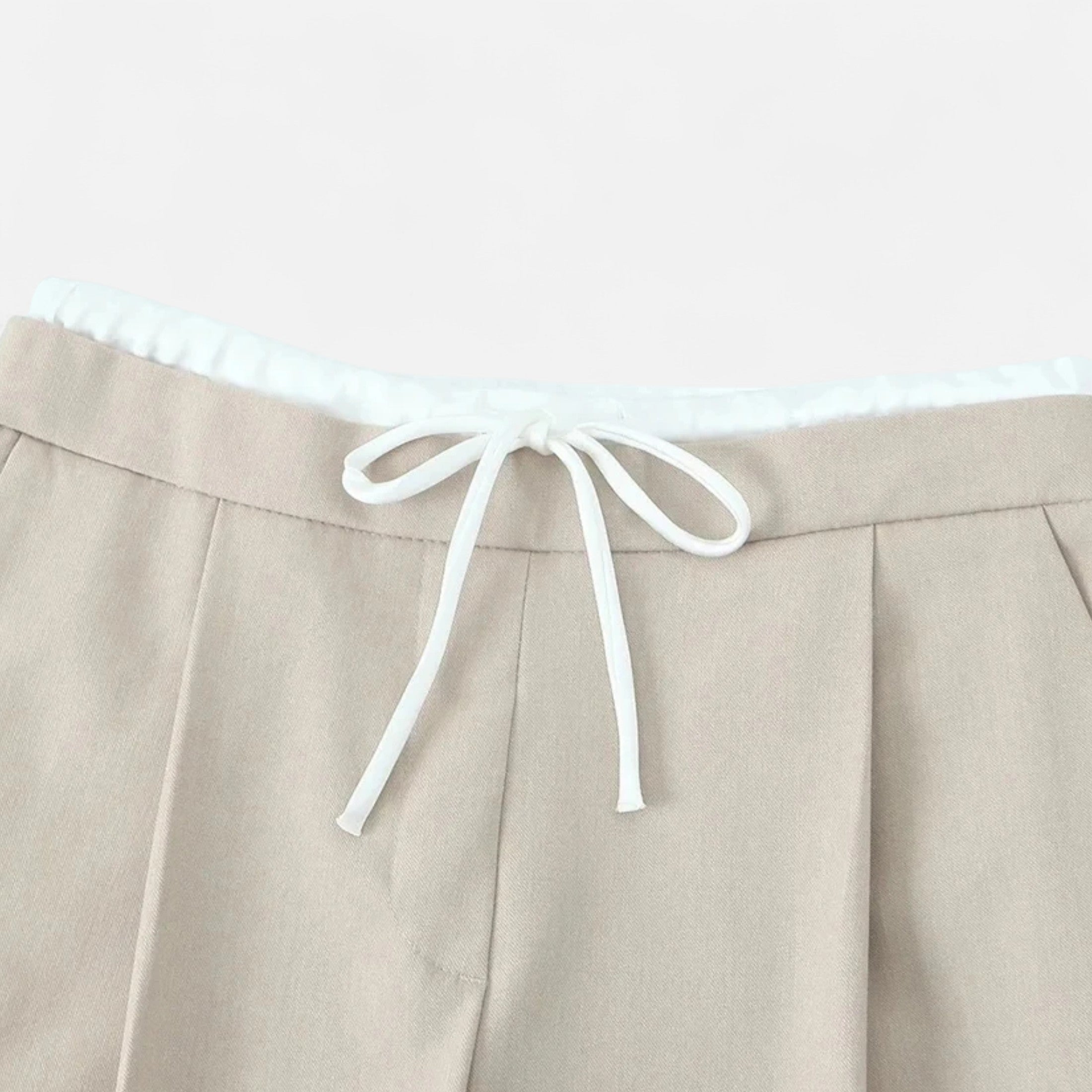 FEMUREA | Women’s Wide-Leg Trousers – High-Waist Elegant Design